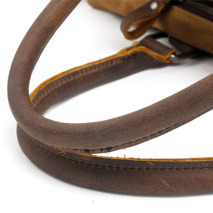 Durable Waxed Canvas Duffle Bag for Men