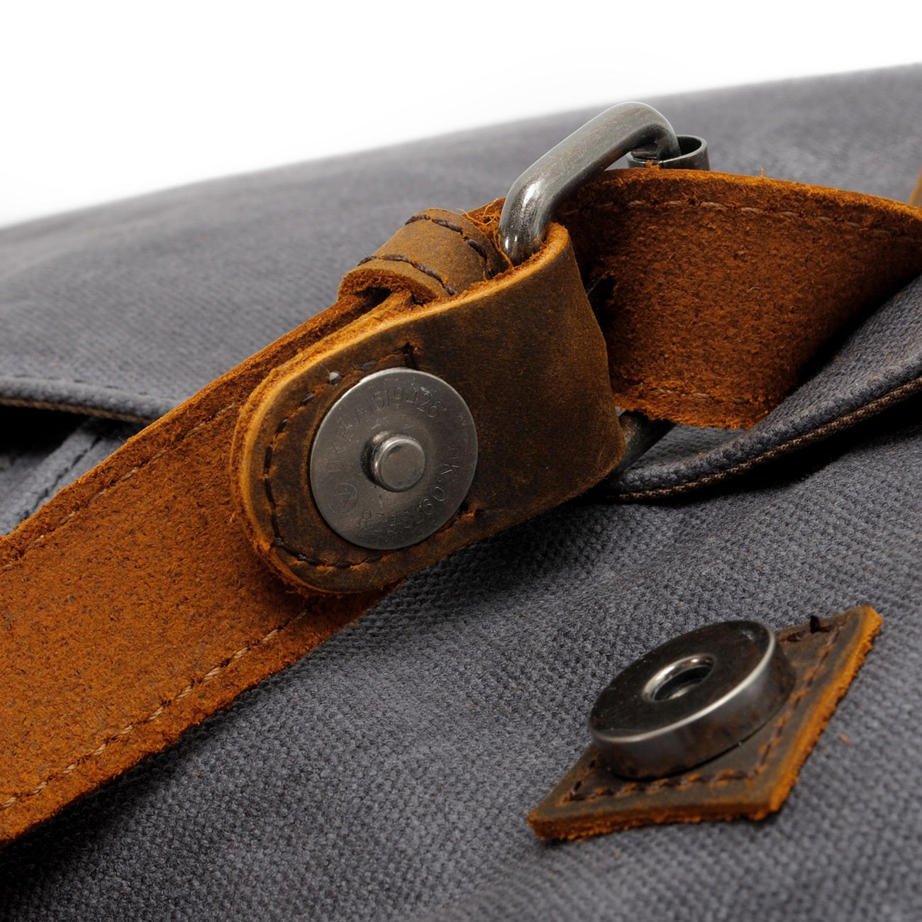 Waxed Canvas Crossbody Bag