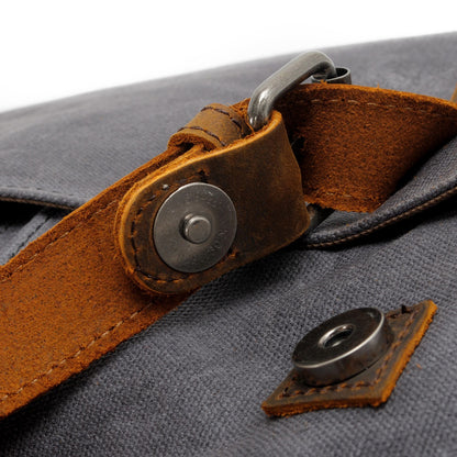 Waxed Canvas Crossbody Bag