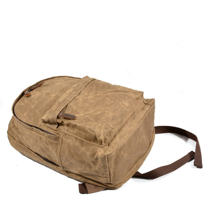 2 Layers Canvas Backpack