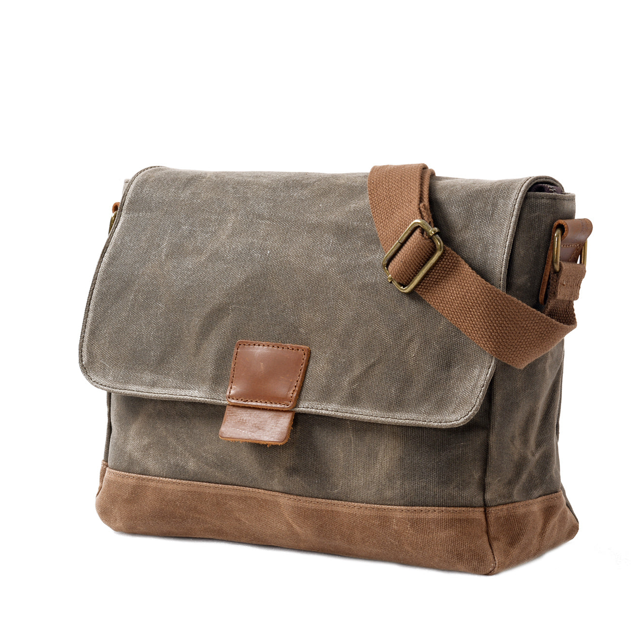 Light Weight Canvas Messenger Bag