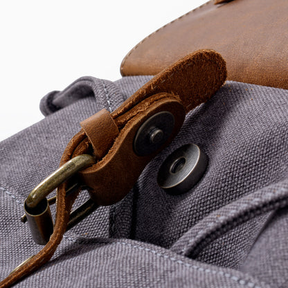 Mixed Color Canvas Daypack
