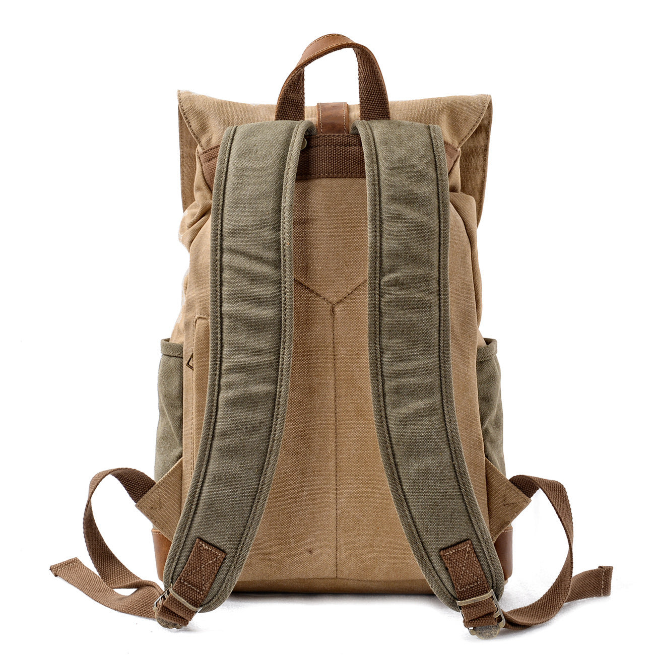 Mixed Color Canvas Daypack