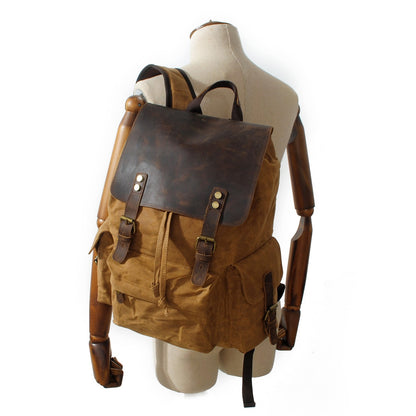 Waterproof Canvas Backpack