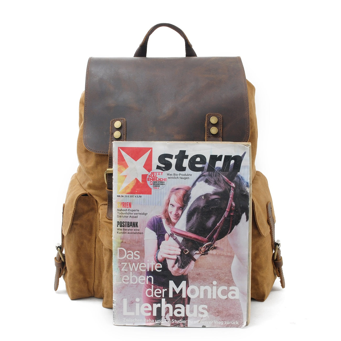 Waterproof Canvas Backpack