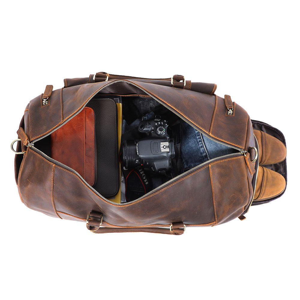 22 Inch Duffel Bag with Shoe Pocke