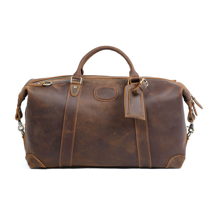 Crazy Horse Leather Weekend Bag