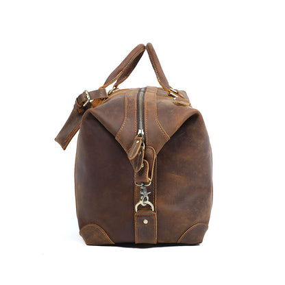 Crazy Horse Leather Weekend Bag