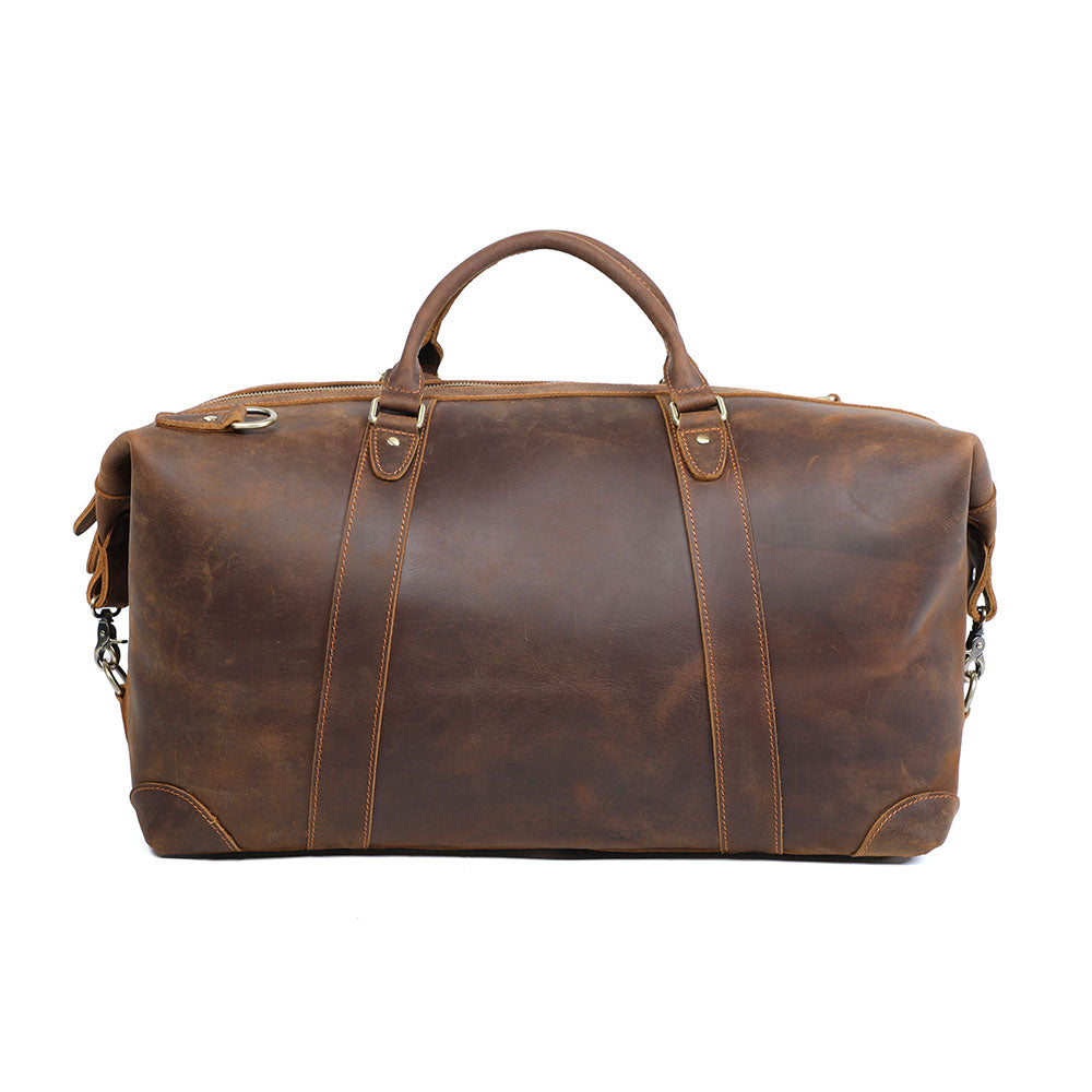 Crazy Horse Leather Weekend Bag