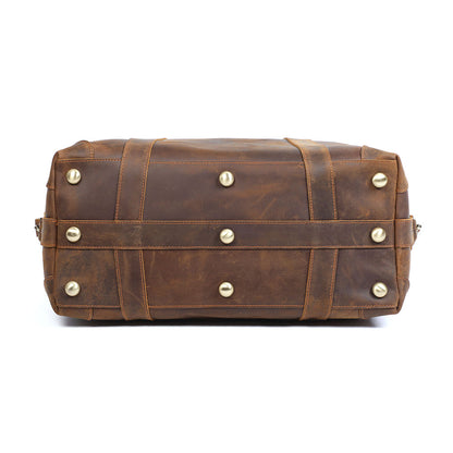 Crazy Horse Leather Weekend Bag