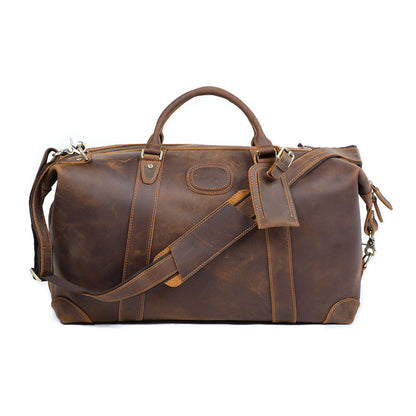 Crazy Horse Leather Weekend Bag