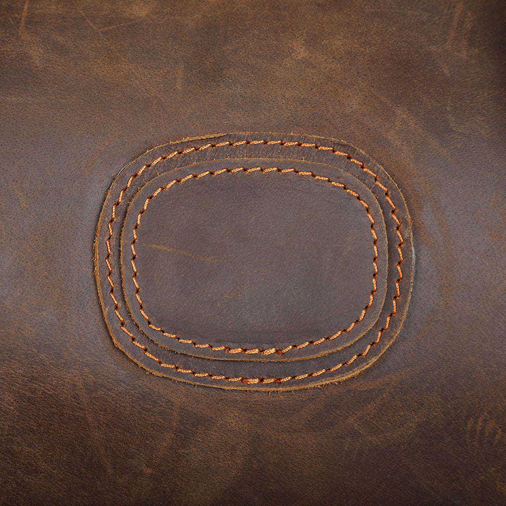 Crazy Horse Leather Weekend Bag