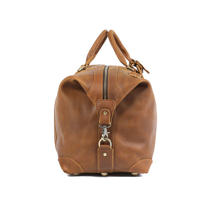 Crazy Horse Leather Weekend Bag