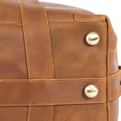 Crazy Horse Leather Weekend Bag