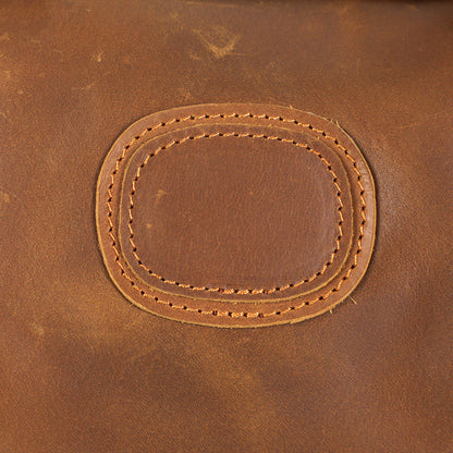 Crazy Horse Leather Weekend Bag