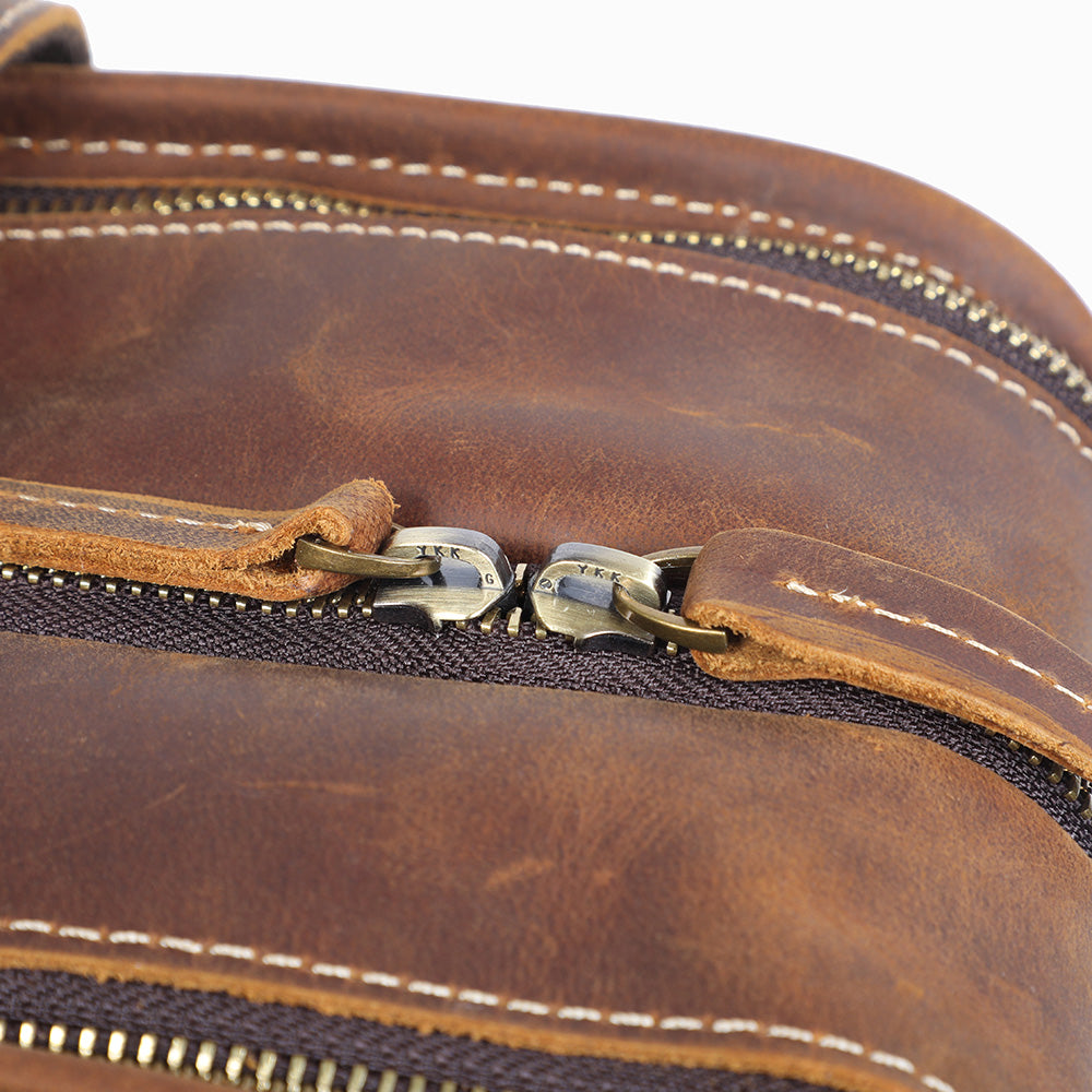 Crazy Horse Leather Briefcase
