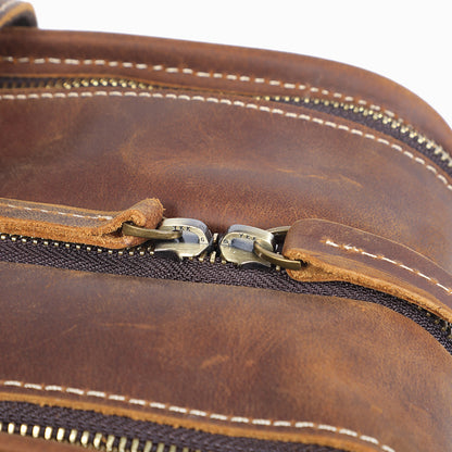 Crazy Horse Leather Briefcase