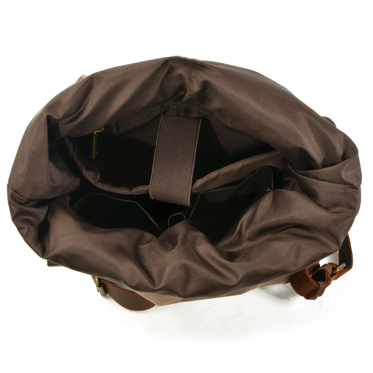 Men's Roll Top Canvas Backpack