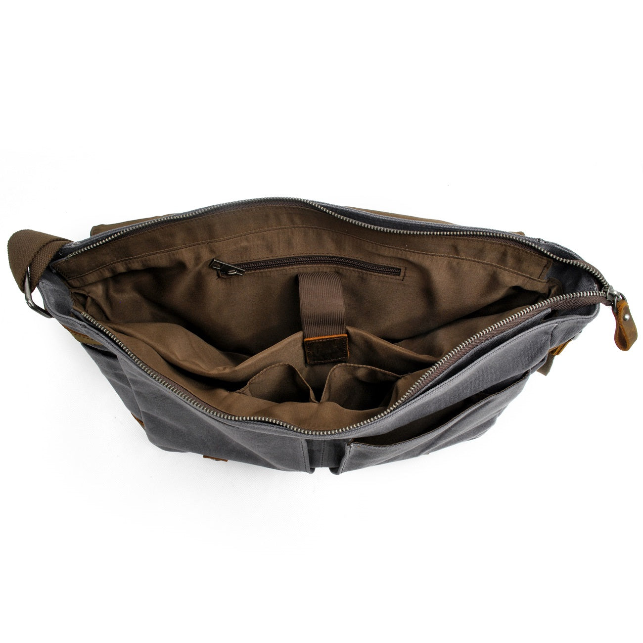 Waxed Canvas Crossbody Bag