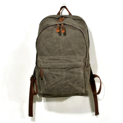 2 Layers Canvas Backpack