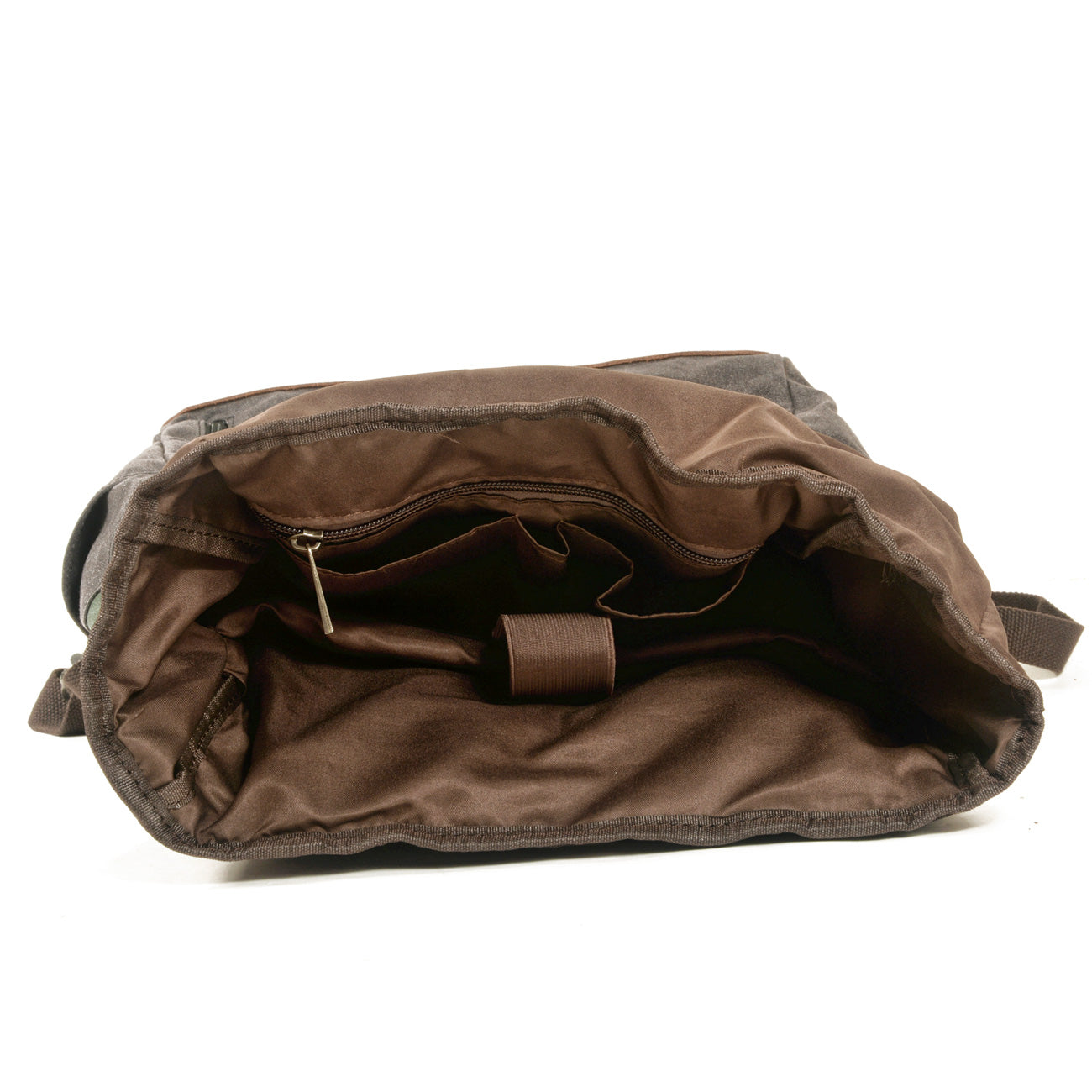 Vintage Canvas Rucksack Roll Top