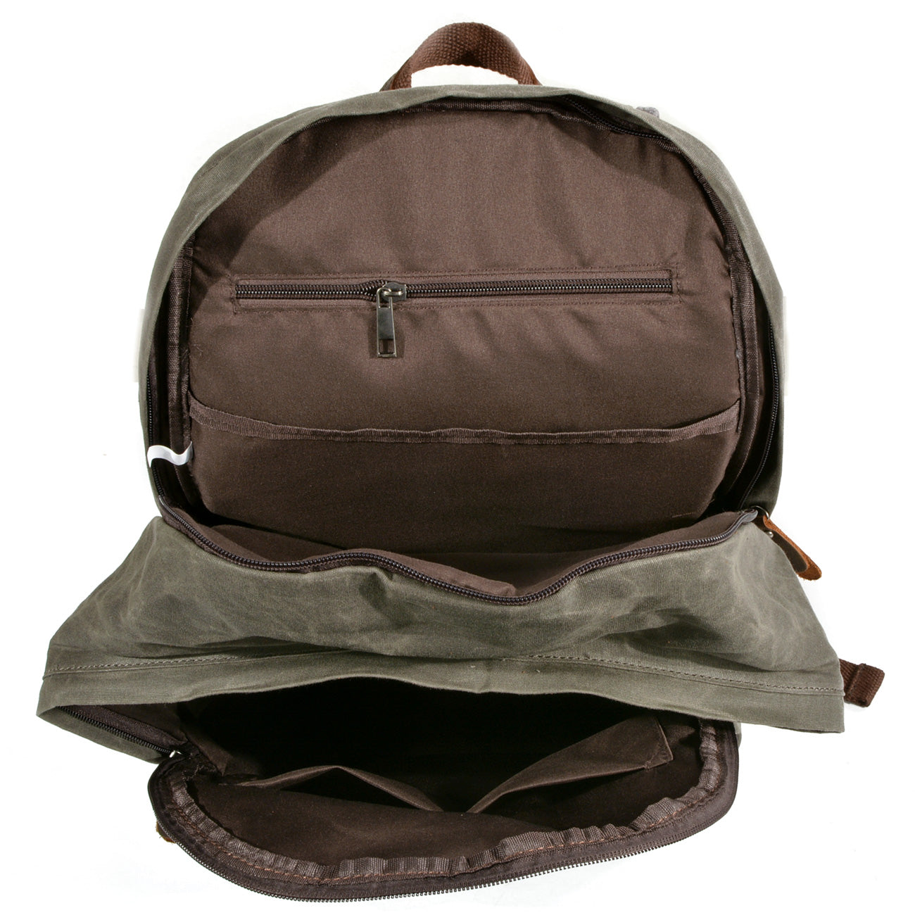 2 Layers Canvas Backpack