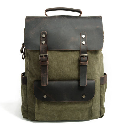 Canvas Leather Daypack