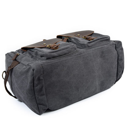 Wash Canvas Duffle Bag Large Capacity