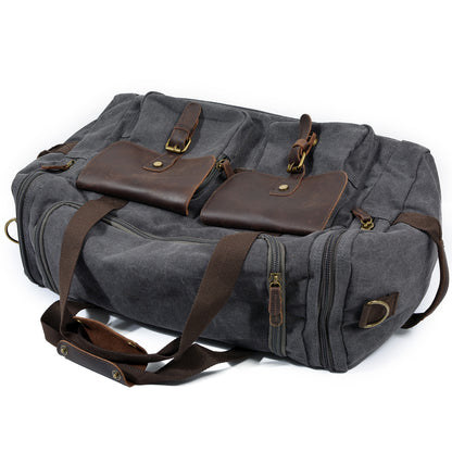 Wash Canvas Duffle Bag Large Capacity