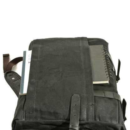 Waxed Backpack Versatile