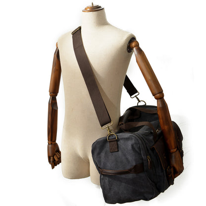 Wash Canvas Duffle Bag Large Capacity