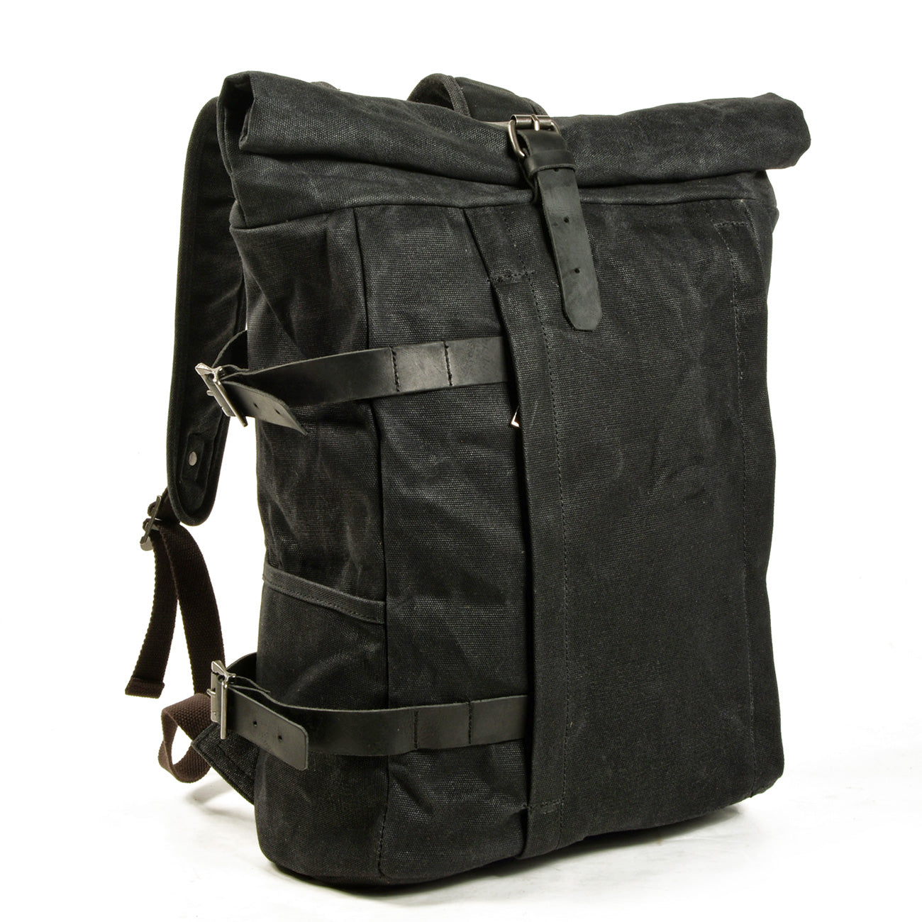 Waxed Backpack Versatile