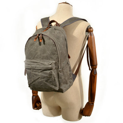 2 Layers Canvas Backpack