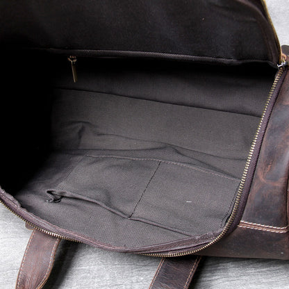 Retro Leather Weekend Bag