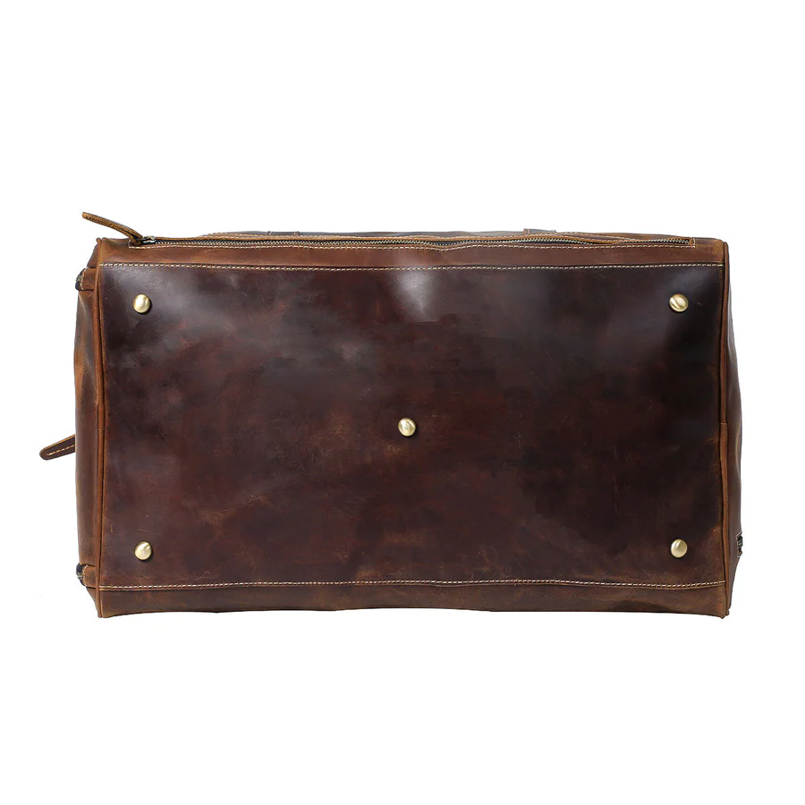 Large Capacity Leather Weekend bag