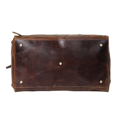 Large Capacity Leather Weekend bag