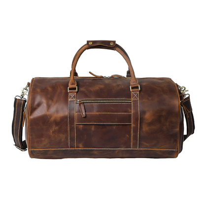Large Capacity Leather Weekend bag