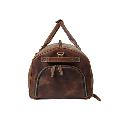 Large Capacity Leather Weekend bag
