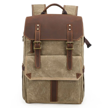 Waxed Canvas Camera Bag