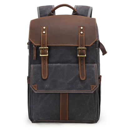Waxed Canvas Camera Bag