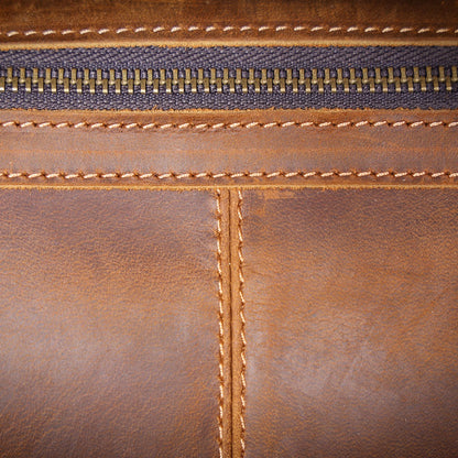 Big Size Leather Duffle Bag