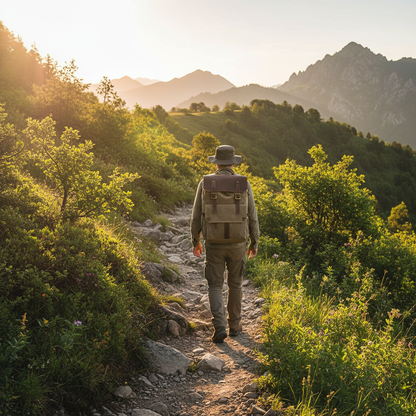 DSLR Camera Backpack Lifestyle