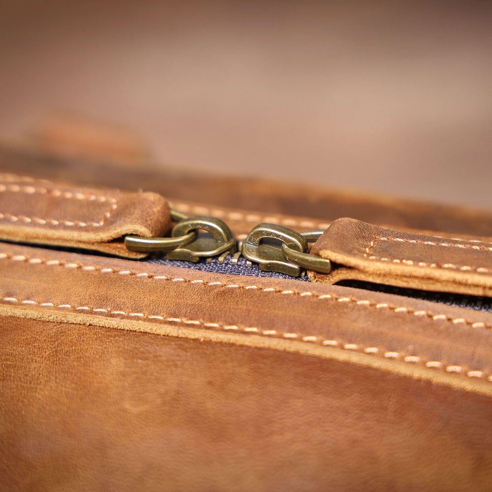 Big Size Leather Duffle Bag