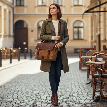 Satchel Bag Lifestyle Scene