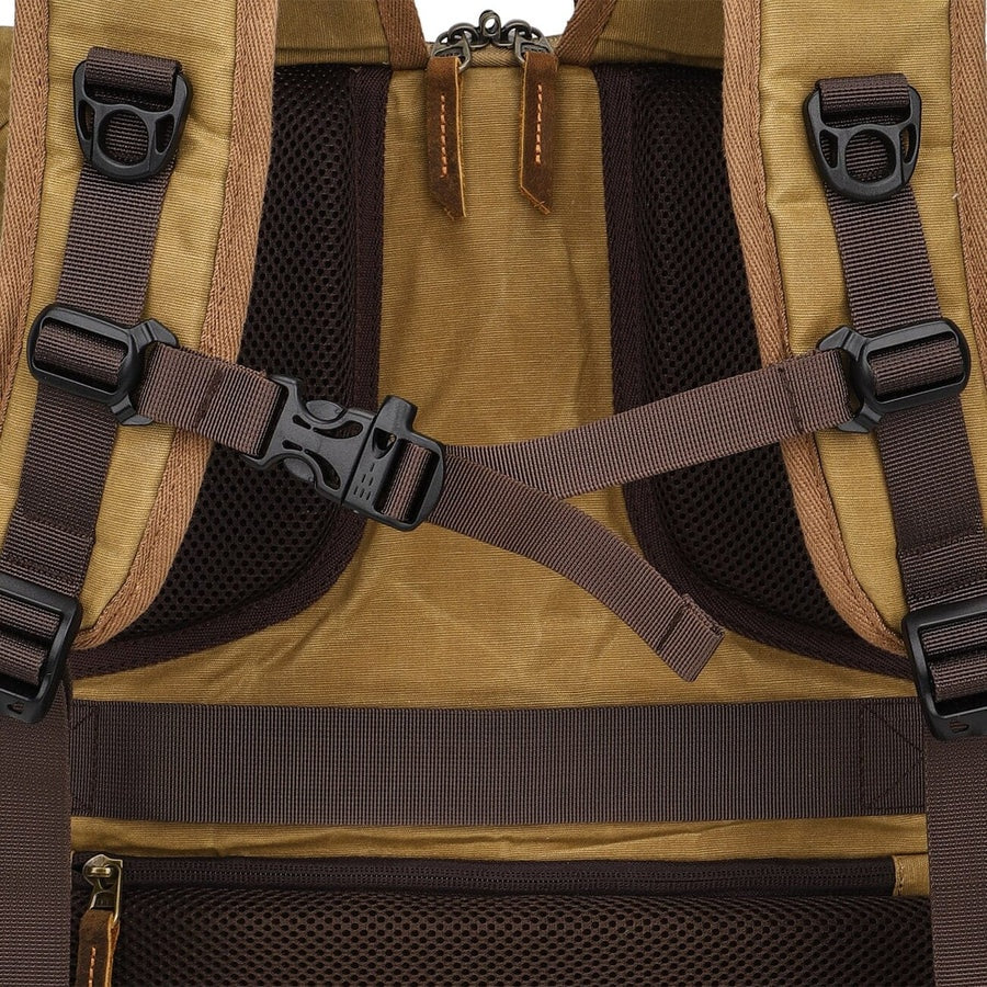 Roll Top Canvas DSLR Daypack