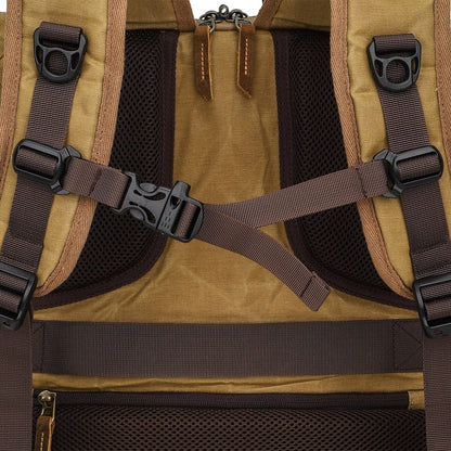 Roll Top Canvas DSLR Daypack