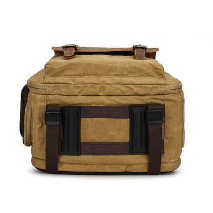 Roll Top Canvas DSLR Daypack