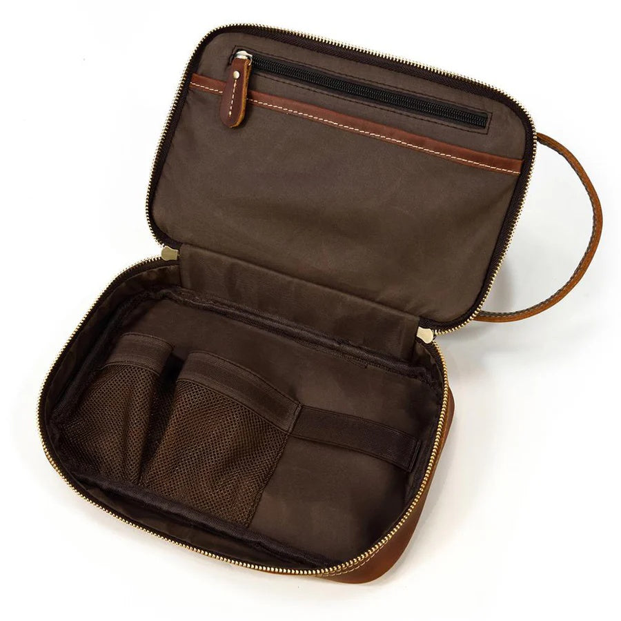 Genuine Leather Dopp kit