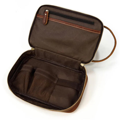 Genuine Leather Dopp kit