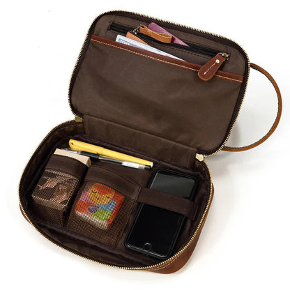Genuine Leather Dopp kit